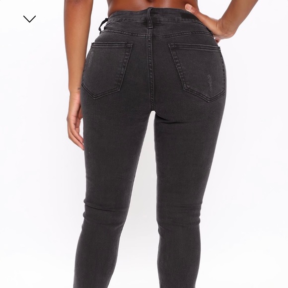 High wasted black jeans - Picture 3 of 3